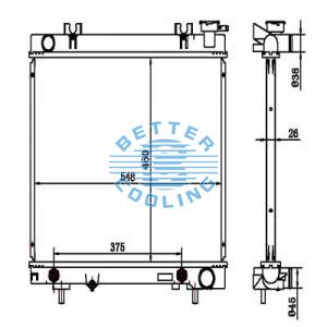 Auto Radiator For Toyota  Cressida 85-88 Dpi: 939