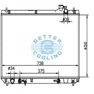 Auto Radiator For Plymouth 93-95 Colt  Dpi: 1402
