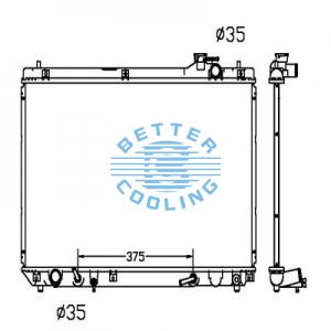 Auto Radiator For Gmc 06-10 Sierra 2500 Hd Dpi: 2857