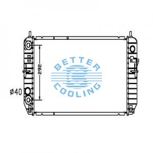 Auto Radiator For Chevrolet 91-93 Caprice Dpi: 1212