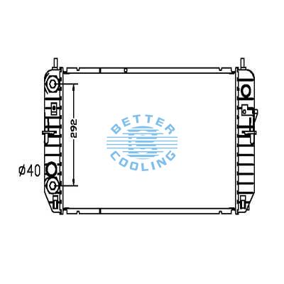 Auto Radiator For Buick 06-11 Lucerne   Dpi: 2853