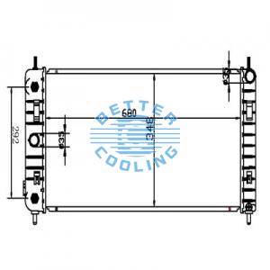 Auto Radiator For Chrysler 91-93 New York/dynasty Dpi: 1109