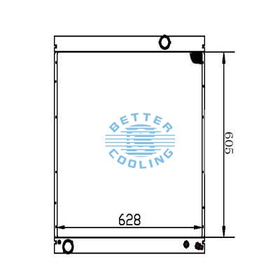 Auto Radiator For Tata 03-09 Range Rover Dpi: 2871