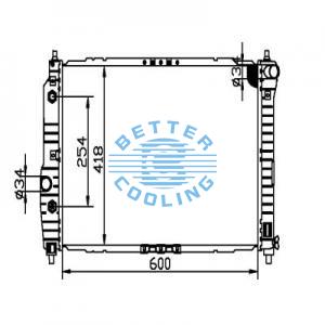 Auto Radiator For Chrysler 08-13 Town & Country  08 Voyager Dpi: 13062
