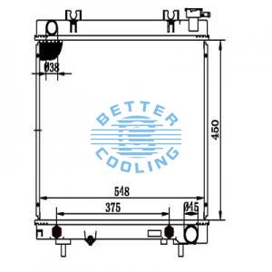 Auto Radiator For Buick 91-96 Park Avenue/lesabre   Dpi: 1056