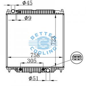 Auto Radiator For Bmw Z3 97-02  Dpi: 2038