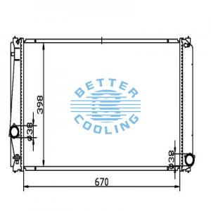 Auto Radiator For Suzuki Escudo/grand Vitara/xl7 At Dpi: 2933