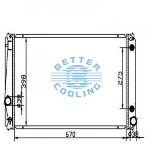 Auto Radiator For Pontiac 97-03 Grand Prix Dpi: 1887