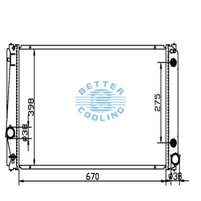 Auto Radiator For Toyota Rav4 W/o Tow Previa 6cyl 06/                Rav 4 Iii (#a30) (06-) 2.4 I Dpi: 2892