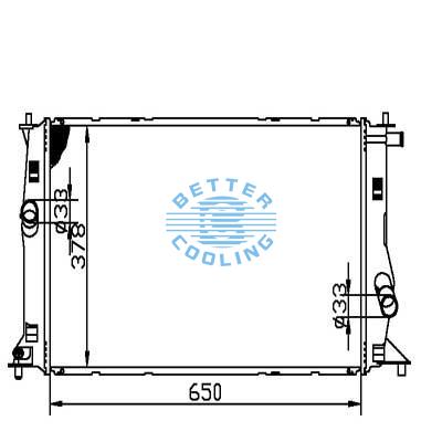 Auto Radiator For Mazda 5 05  Dpi: 2894