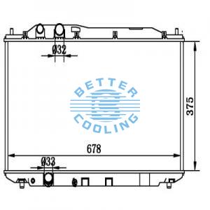 Auto Radiator For Chevrolet 01-02 Silverado 3500 Dpi: 2537