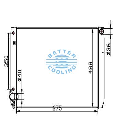 Auto Radiator For Toyota Sienna  05-06  Dpi: 2925