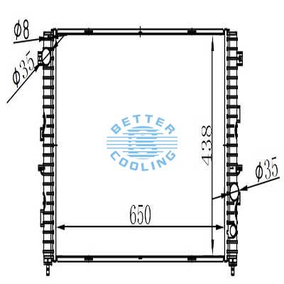 Auto Radiator For Landrover  Dpi: 2930