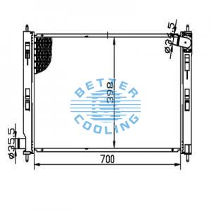 Auto Radiator For Buick 91-93 Roadmaster/commercial Chassis Dpi: 1212