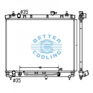 Auto Radiator For Chevrolet 90 Celebrity Dpi: 963