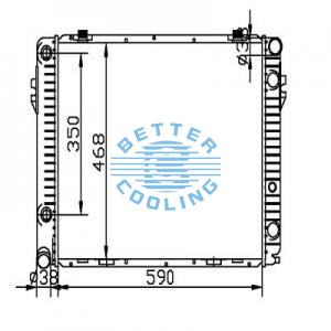 Auto Radiator For Pontiac 87-88 Tempest Dpi: 229