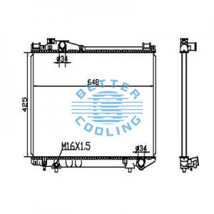 Auto Radiator For Toyota Tacoma 05-13 Dpi: 2800/2802