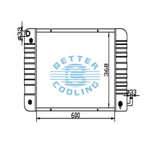 Auto Radiator For Nissan 87-88 Van  Dpi: 219