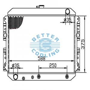 Auto Radiator For Dodge 94-01 Ram 1500 Dpi: 1552