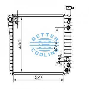 Auto Radiator For Mercury 86-91 Grand Marquis/colony Park Dpi: 227