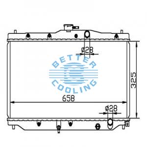 Auto Radiator For Volkswagen Transporter 97 Dpi: 2098
