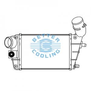 Intercooler For  Volkswagen   Oem:3c0145805ad/3c0145805ak