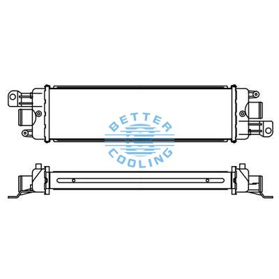 Intercooler For  Fiat  Oem:51718679