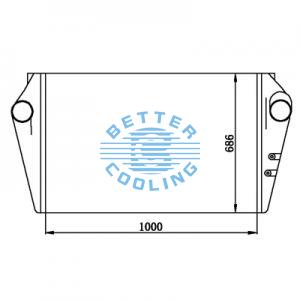 Intercooler For  Mercedes  Oem:9015010701