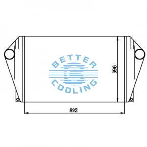 Intercooler For  International  Oem:2508920c1/1e4898