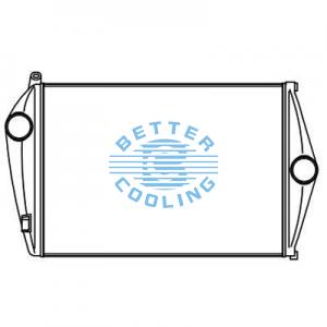 Intercooler For  Ford/sterling 1988 - 1998  L Series(louisville) & Ltl 8000 & 9000 1994 L9000 With Condenser & Oil Cooler Mounts Oem:fd25a/1003275