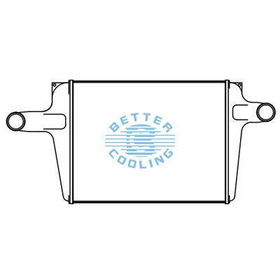 Intercooler For  Gmc Chevrolet  Oem:1030109