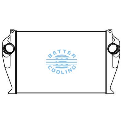 Intercooler For  International  Oem: 1696958-c1/17v9782