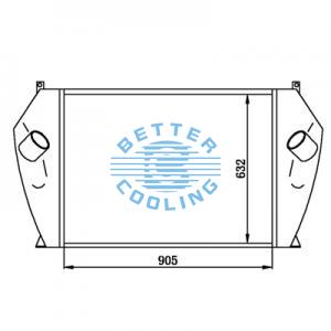 Intercooler For  Daf 97-f95/xf95 Oem:1327673/1619667