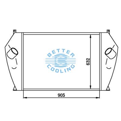 Intercooler For  Int'l/navistar  Oem: