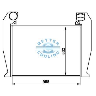 Intercooler For  Int'l/navistar  Oem: