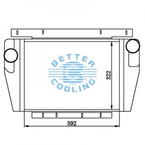 Intercooler For  Mercedes  Oem:9425010301