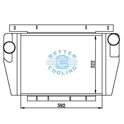 Intercooler For  Int'l/navistar  Oem: