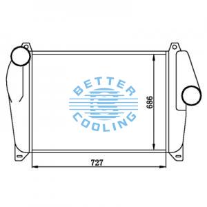 Intercooler For  Mercedes  Oem:9425010301