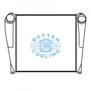 Intercooler For  Ford/sterling 1988 - 1998  L Series(louisville) & Ltl 8000 & 9000 1994 L9000 With Condenser & Oil Cooler Mounts Oem:fd25a/1003275