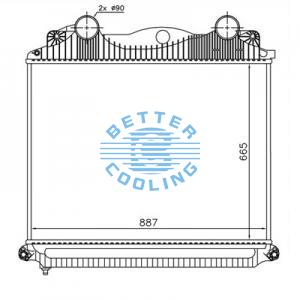 Intercooler For  Mercedes  Oem:9425010301