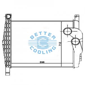 Intercooler For  Man  Oem:81061300180 /81061300198