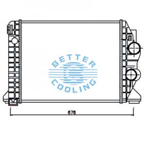 Intercooler For  Mercedes  Oem:9425010301