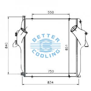 Intercooler For  International  Oem: