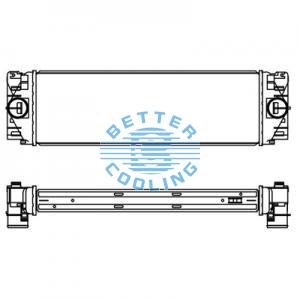 Intercooler For  International  Oem: 1696958-c1/17v9782