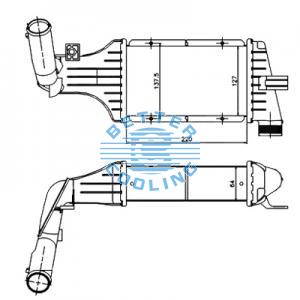 Intercooler For  Freightliner 1993 - 2002 Freightliner Fld112 Short Oem: 17v9761/222036/4401-1701