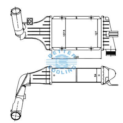 Intercooler For  Opel  Oem: