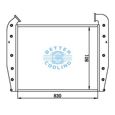 Intercooler For  Scania  Oem: