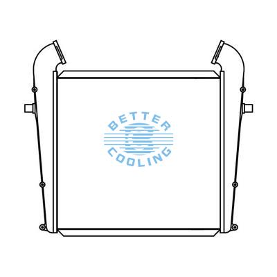 Intercooler For  Scania  Oem:1100086