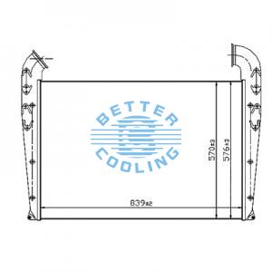 Intercooler For  Fuso  Oem: