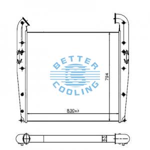 Intercooler For  Westernstar 1983 To 1991 Oem:
